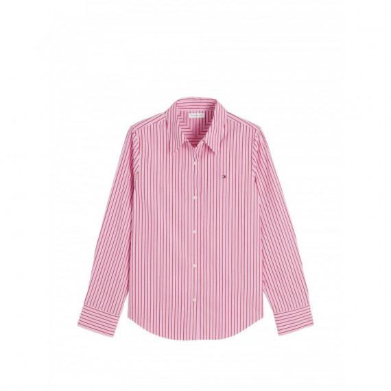 TOMMY HILFIGER - Summer Poplin Regular Shirt - 0D7 - F|WW0WW51155/0D7