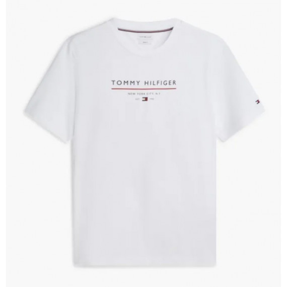 TOMMY HILFIGER - BRAND LOVE NEW RWB REG TEE - YBR - F|MW0MW44359/YBR