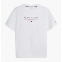 TOMMY HILFIGER - BRAND LOVE NEW RWB REG TEE - YBR - F|MW0MW44359/YBR