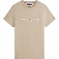 TOMMY HILFIGER - TOMMY LOGO TEE - AEG - F|MW0MW11797/AEG