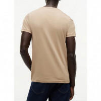 TOMMY HILFIGER - STRETCH SLIM FIT TEE - AEG - F|MW0MW10800/AEG