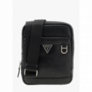 Bolsito Bandolera GUESS Monaco Negra