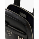 Bolsito Bandolera GUESS Monaco Negra