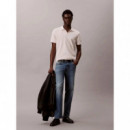 SS OPEN COLLAR CASUAL PIQUE POLO WHITE S