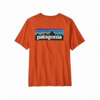 Camiseta PATAGONIA P-6 Logo T-shirt Coal Orange