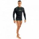 Lycra Manga Larga Hombre Negra  SEAC SUB