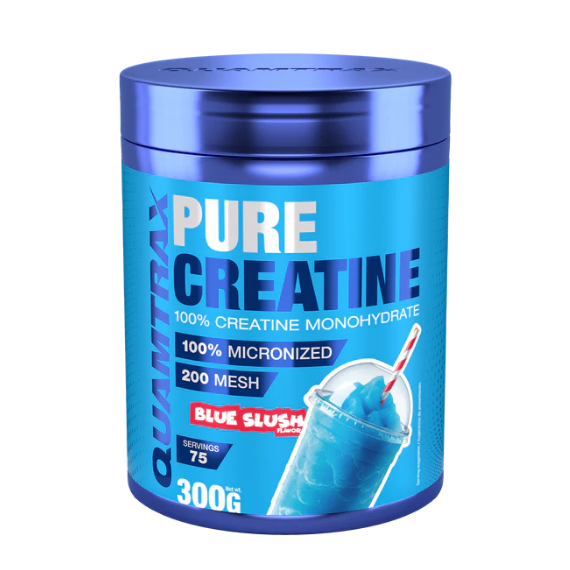 100% Pure Creatine 200 Mesh QUAMTRAX - 300GR