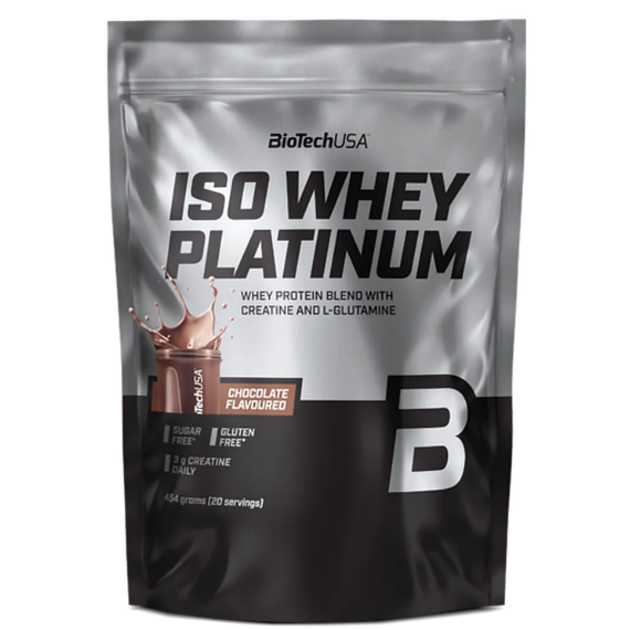 Iso Whey Platinum Biotechusa - 454 Gr  BIOTECH USA