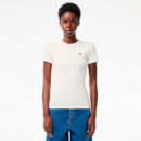Camiseta Slim Fit en Algodón Ecológico  LACOSTE