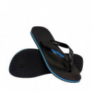 Chanclas con Logotipo en la Tira  HAVAIANAS