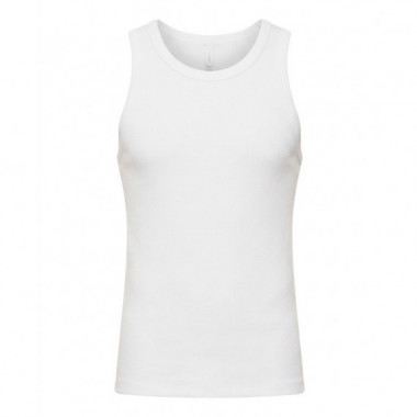 Camiseta sin mangas con logo