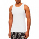 Camiseta sin mangas con logo