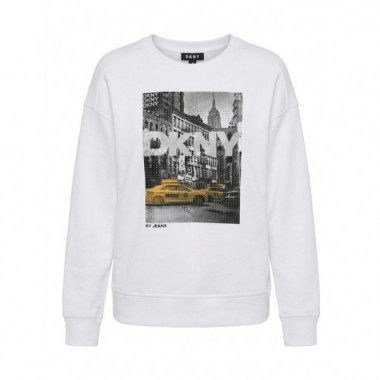 Sudadera RHINESTONE TAXI LOGO