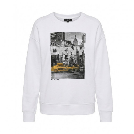 Sudadera RHINESTONE TAXI LOGO
