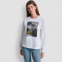 Sudadera Rhinestone Taxi Logo  DKNY