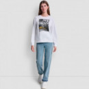 Sudadera RHINESTONE TAXI LOGO