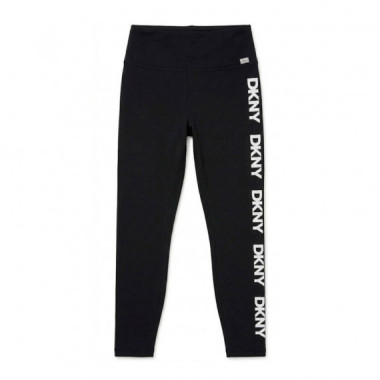 Leggins High Waist 7/8 Print Repeat Logo  DKNY