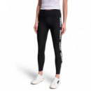 Leggins High Waist 7/8 Print Repeat Logo  DKNY