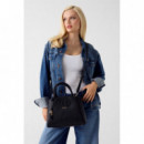 Bolso de mano Isola con logo de Guess