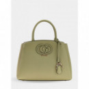 Bolso de mano Isola con logo de Guess