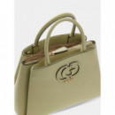 Bolso de mano Isola con logo de Guess