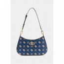 Bolso de Hombro con Logo Emelie de Guess