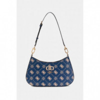 Bolso de Hombro con Logo Emelie de GUESS