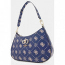 Bolso de Hombro con Logo Emelie de Guess