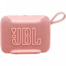 Jbl GO5 Altavoz Bluetooth con Auracast y Luces Led Rosa