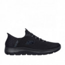 Zapatilla SKECHERS Slip Ins Negro Hombre