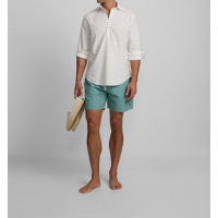 Bañador Silbon liso aguamarina