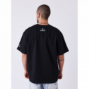 Camiseta ProjectxParis estampada mónaco negra