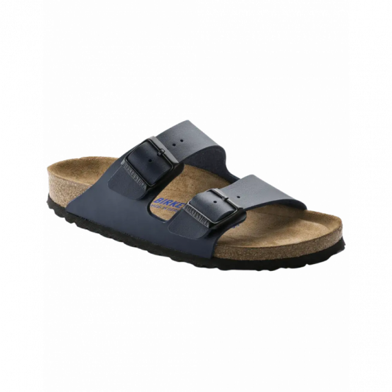 Calzado Sandalias BIRKENSTOCK Arizona Plantilla Blanda Birko-flor Azul