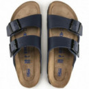Calzado Sandalias BIRKENSTOCK Arizona Plantilla Blanda Birko-flor Azul