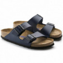 Calzado Sandalias BIRKENSTOCK Arizona Plantilla Blanda Birko-flor Azul