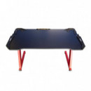 MESA GAMING TB200 FIBRA CARBONO CON LUZ RGB VOLTEN