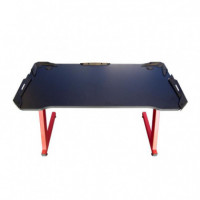 MESA GAMING TB200 FIBRA CARBONO CON LUZ RGB VOLTEN