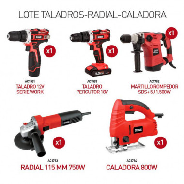 CAMPA&Ntilde;A TALADROS-RADIALES-CALADORA AICER PVP 236.90