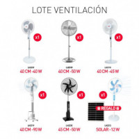Campaña Ventiladores de Pie LARRYHOUSE Pvp 290,70