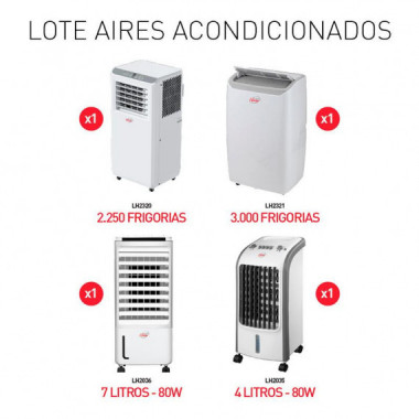 CAMPA&Ntilde;A AIRES ACONDICIONADOS CLIMATIZADORES LARRYHOUSE PVP 716,00