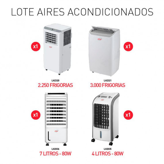CAMPAÑA AIRES ACONDICIONADOS CLIMATIZADORES LARRYHOUSE PVP 716,00