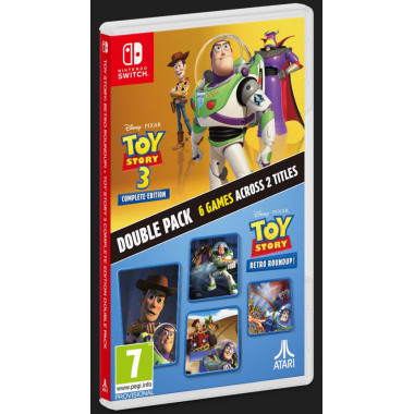 Toy Story:Retro Roundup! + Toy Story 3 Complete Edt. Double Pack Nintendo Switch
