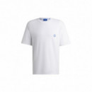 HUGO Camiseta Blanca 50519984-100
