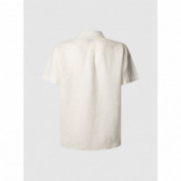 PEPE JEANS Camisa Amaro Blanca PM308847-800