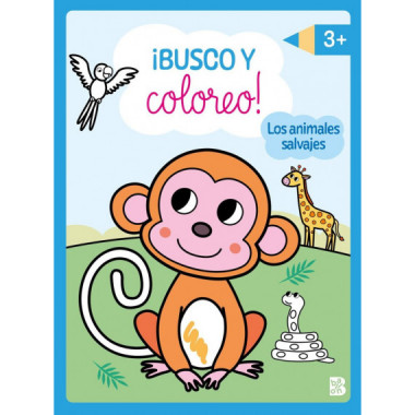 BUSCO Y COLOREO ANIMALES SALVAJES