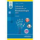 ORDENES DE TRATAMIENTO EN REUMATOLOGIA 2026