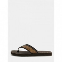 Chanclas-dingle Logo de GUESS