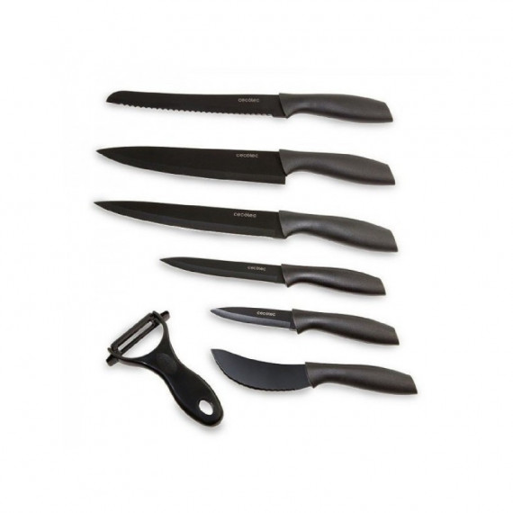Cuchillos Titanium 7 Pzas.  CECOTEC - Guanxe Atlantic Marketplace