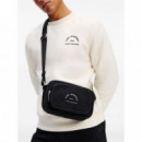 KARL LAGERFELD - K/rsg Nylon Ew Crossbody - 999 - A1M30101/999