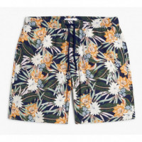 TOMMY HILFIGER - Dover 8" Co Lyocell Floral 2/3 - 0GY - F|MW0MW43240/0GY